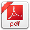Photo of Icon download with PDF file